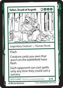 Teferi, Druid of Argoth [Mystery Booster 2 Playtest Cards] - The Mythic Store | 24h Order Processing
