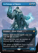 Archmage of Runes (Borderless) [Foundations] - The Mythic Store | 24h Order Processing