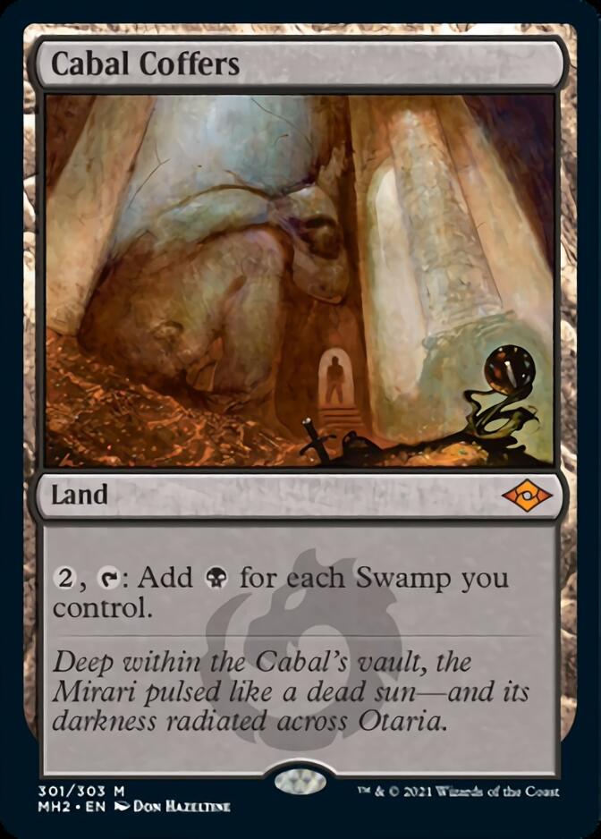 Cabal Coffers (Foil Etched) [Modern Horizons 2] - The Mythic Store | 24h Order Processing
