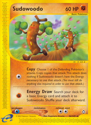 Sudowoodo (36/147) [Aquapolis] - The Mythic Store | 24h Order Processing