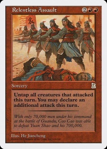 Relentless Assault [Portal Three Kingdoms] - The Mythic Store | 24h Order Processing