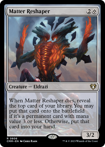 Matter Reshaper [Commander Masters] - The Mythic Store | 24h Order Processing