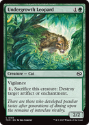 Undergrowth Leopard [Tarkir: Dragonstorm] - The Mythic Store | 24h Order Processing