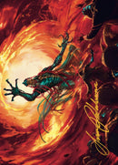 Gix, Yawgmoth Praetor Art Card (Gold-Stamped Signature) [The Brothers' War Art Series] - The Mythic Store | 24h Order Processing