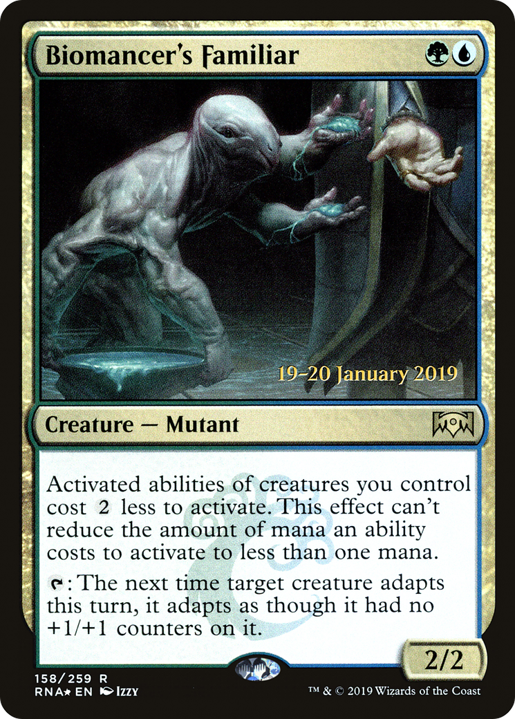 Biomancer's Familiar [Ravnica Allegiance Prerelease Promos] - The Mythic Store | 24h Order Processing