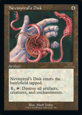 Nevinyrral's Disk (Retro) [30th Anniversary Edition] - The Mythic Store | 24h Order Processing