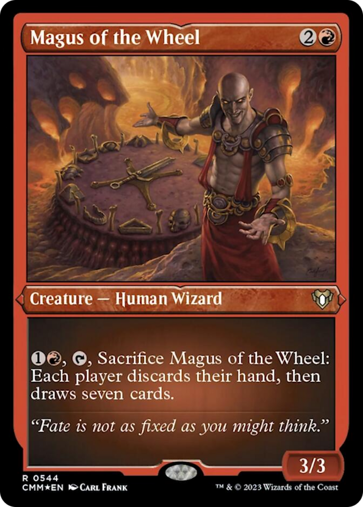 Magus of the Wheel (Foil Etched) [Commander Masters] - The Mythic Store | 24h Order Processing