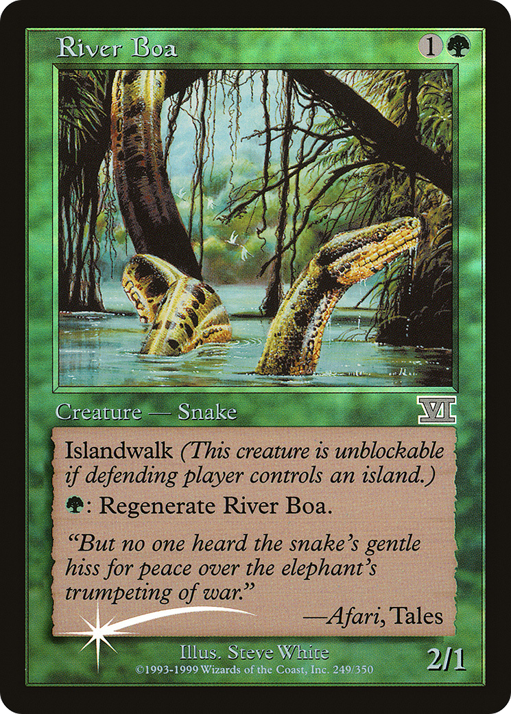 River Boa [Friday Night Magic 2000] - The Mythic Store | 24h Order Processing