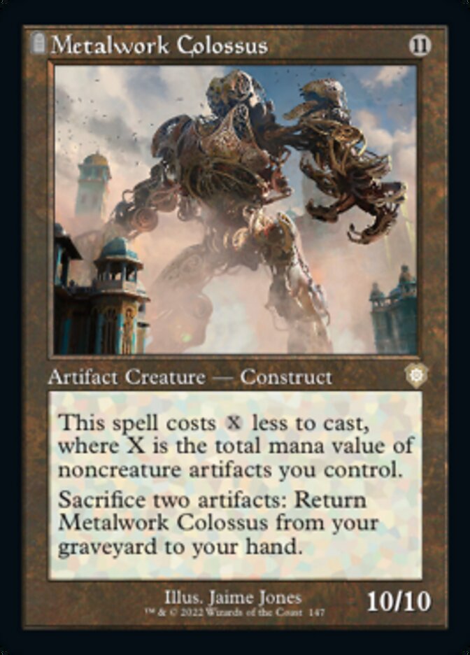 Metalwork Colossus (Retro) [The Brothers' War Commander] - The Mythic Store | 24h Order Processing