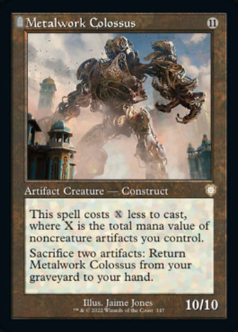 Metalwork Colossus (Retro) [The Brothers' War Commander] - The Mythic Store | 24h Order Processing