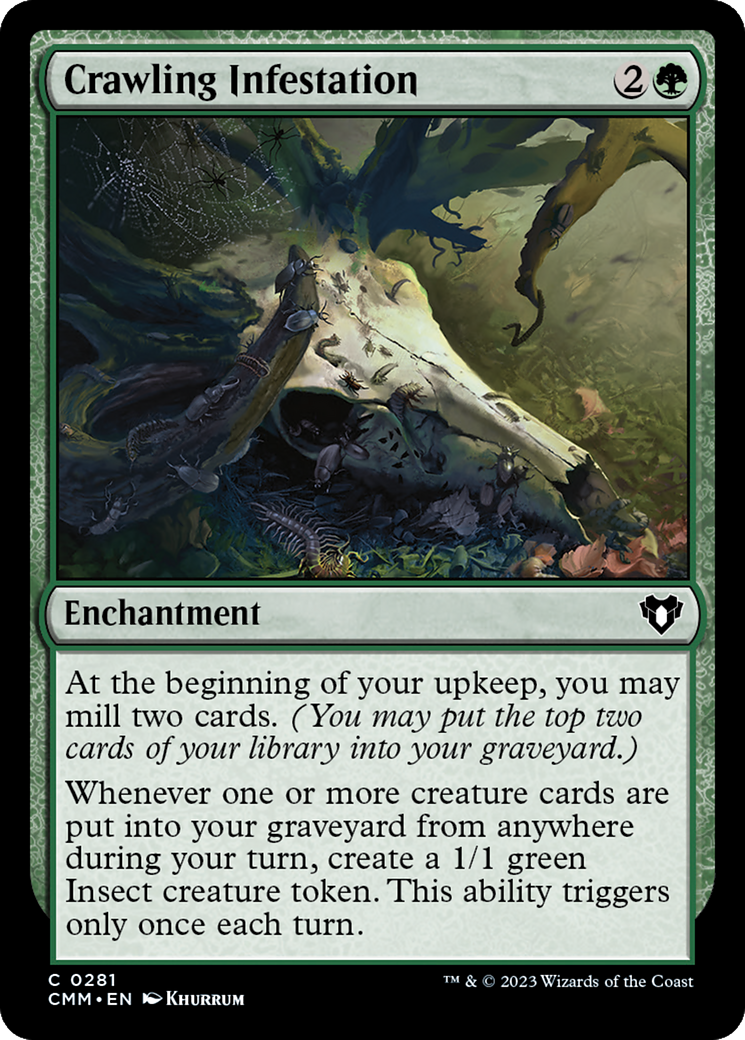 Crawling Infestation [Commander Masters] - The Mythic Store | 24h Order Processing
