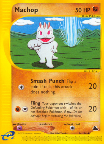 Machop (74/144) [Skyridge] - The Mythic Store | 24h Order Processing