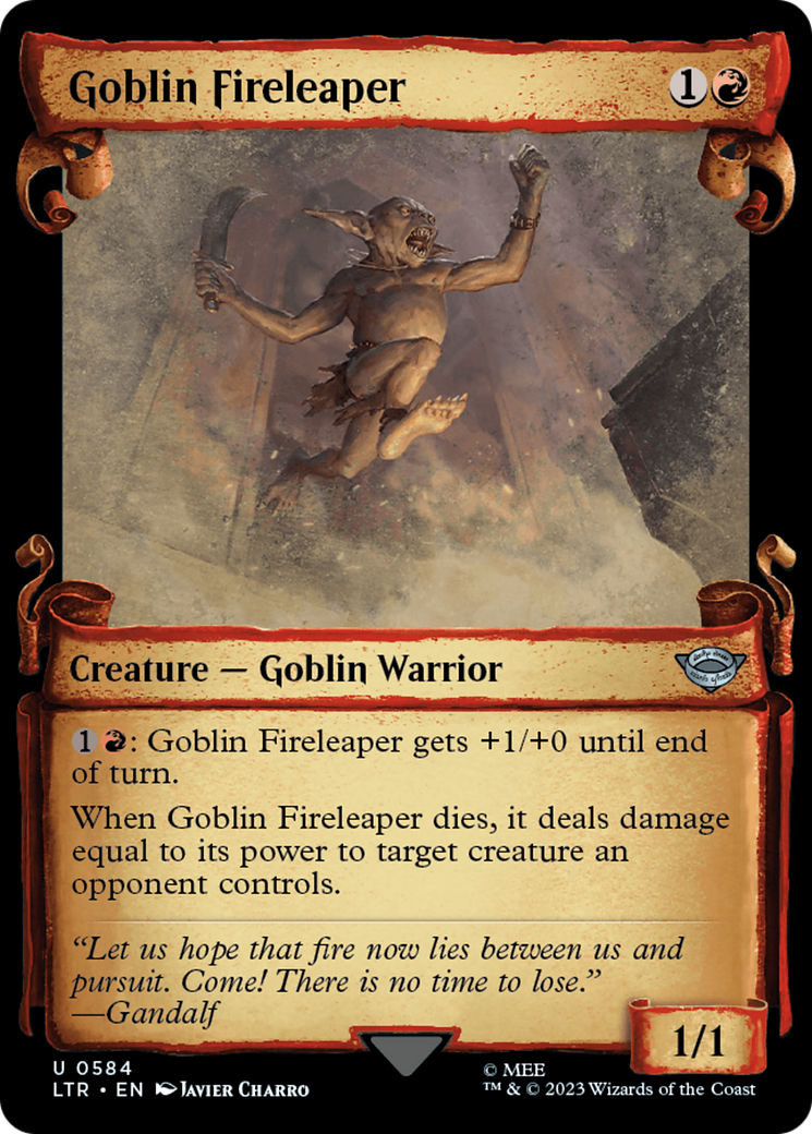 Goblin Fireleaper [The Lord of the Rings: Tales of Middle-Earth Showcase Scrolls] - The Mythic Store | 24h Order Processing
