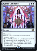 Kayla's Command [The Brothers' War Prerelease Promos] - The Mythic Store | 24h Order Processing