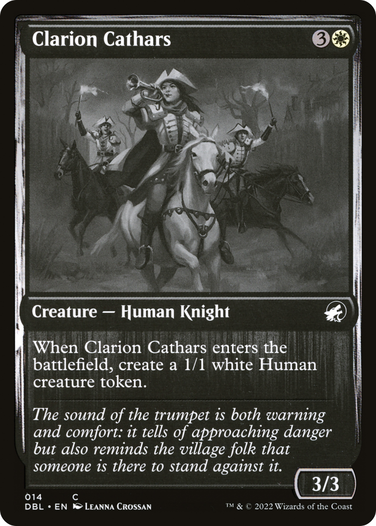 Clarion Cathars [Innistrad: Double Feature] - The Mythic Store | 24h Order Processing