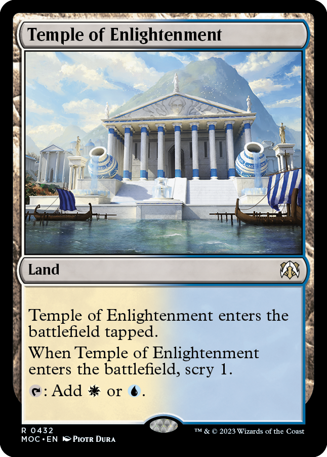 Temple of Enlightenment [March of the Machine Commander] - The Mythic Store | 24h Order Processing