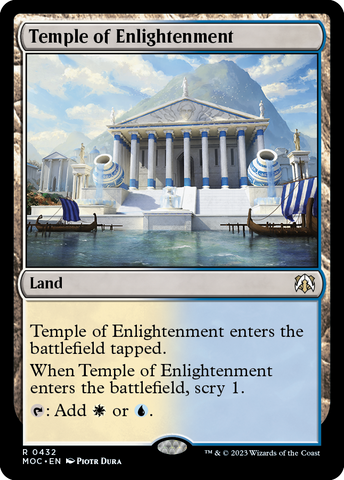 Temple of Enlightenment [March of the Machine Commander] - The Mythic Store | 24h Order Processing