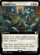 Martial Coup (Extended Art) (Surge Foil) [Fallout] - The Mythic Store | 24h Order Processing