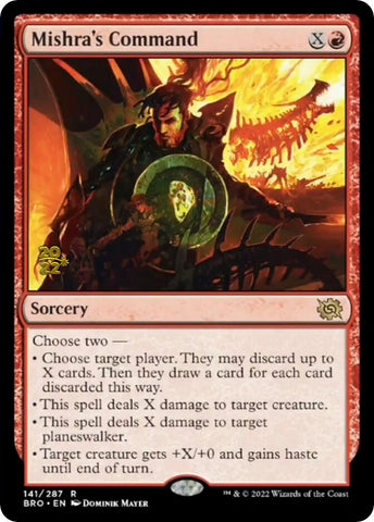 Mishra's Command [The Brothers' War Prerelease Promos] - The Mythic Store | 24h Order Processing