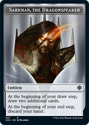 Sarkhan, the Dragonspeaker // Sarkhan, the Dragonspeaker Double-Sided Token [Starter Commander Decks] - The Mythic Store | 24h Order Processing
