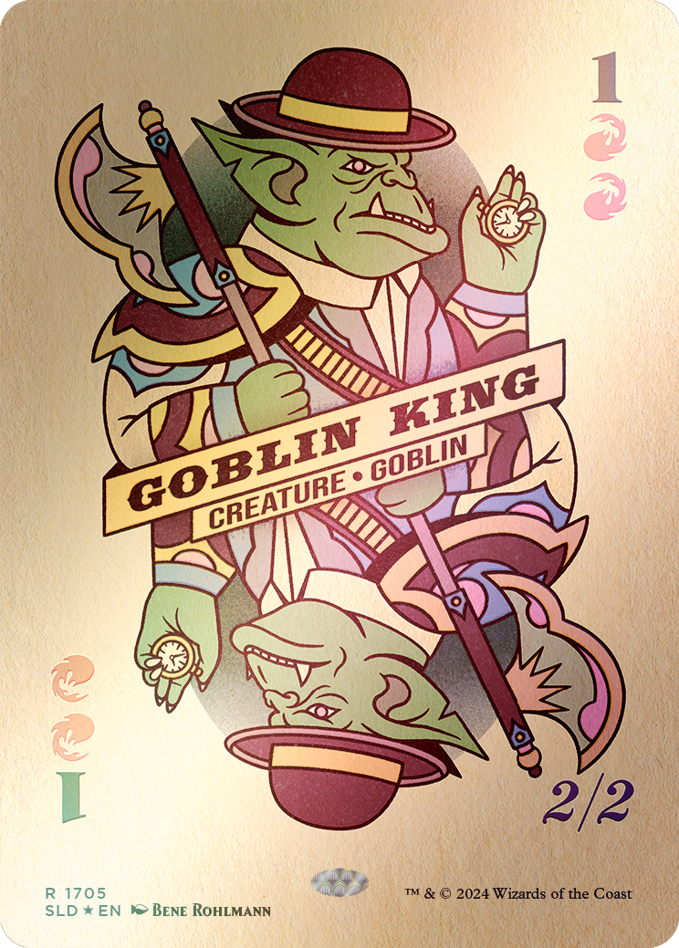 Goblin King (1705) (Rainbow Foil) [Secret Lair Drop Series] - The Mythic Store | 24h Order Processing