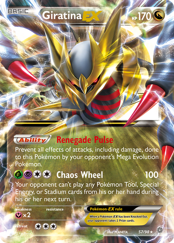 Giratina EX (57/98) [XY: Ancient Origins] - The Mythic Store | 24h Order Processing