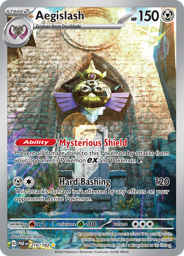 Aegislash (210/182) [Scarlet & Violet: Paradox Rift] - The Mythic Store | 24h Order Processing