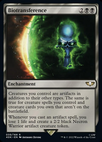 Biotransference (Surge Foil) [Warhammer 40,000] - The Mythic Store | 24h Order Processing