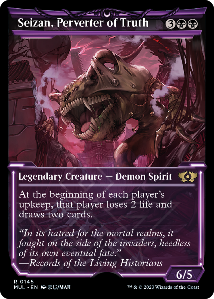 Seizan, Perverter of Truth (Halo Foil) [Multiverse Legends] - The Mythic Store | 24h Order Processing