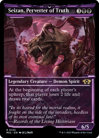 Seizan, Perverter of Truth (Halo Foil) [Multiverse Legends] - The Mythic Store | 24h Order Processing