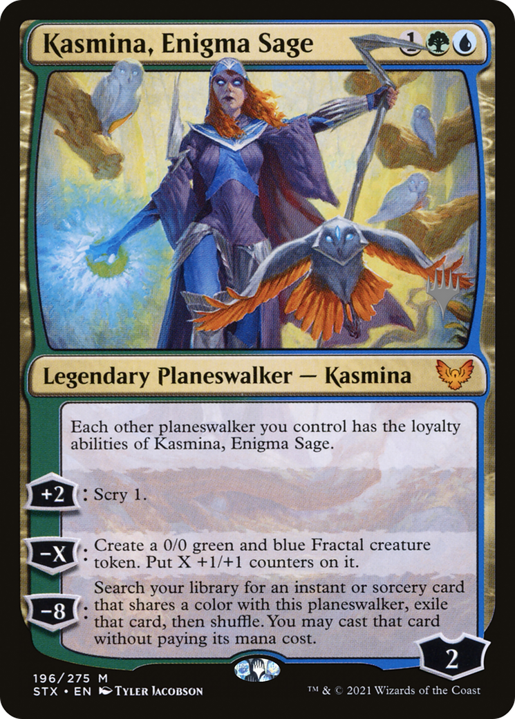 Kasmina, Enigma Sage (Promo Pack) [Strixhaven: School of Mages Promos] - The Mythic Store | 24h Order Processing