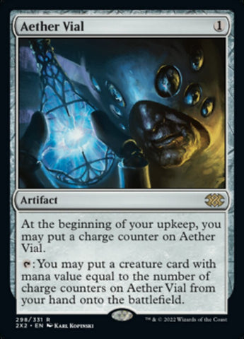 Aether Vial [Double Masters 2022] - The Mythic Store | 24h Order Processing