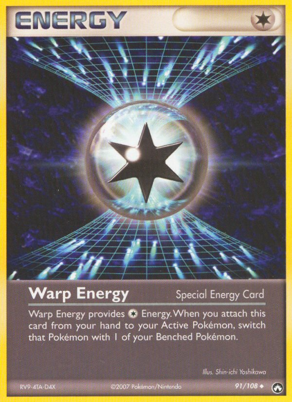 Warp Energy (91/108) [EX: Power Keepers] - The Mythic Store | 24h Order Processing