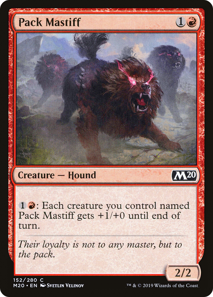 Pack Mastiff [Core Set 2020] - The Mythic Store | 24h Order Processing