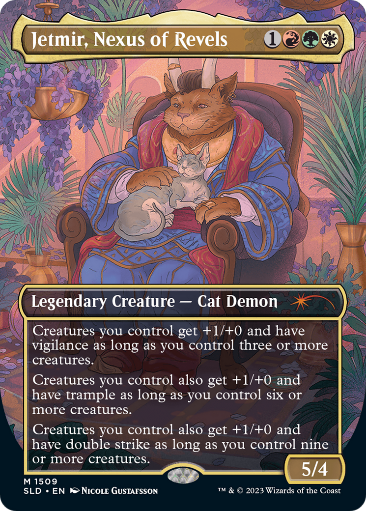 Jetmir, Nexus of Revels (Display Commander) // Jetmir, Nexus of Revels [Secret Lair Commander Deck: Raining Cats and Dogs] - The Mythic Store | 24h Order Processing