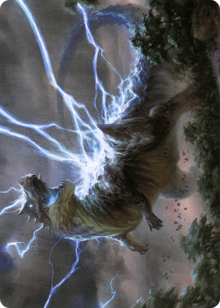 Thrasta, Tempest's Roar Art Card (41) [Modern Horizons 2 Art Series] - The Mythic Store | 24h Order Processing