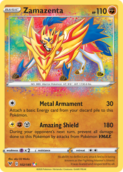Zamazenta (102/185) [Sword & Shield: Vivid Voltage] - The Mythic Store | 24h Order Processing