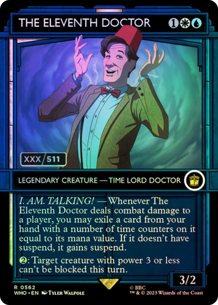 The Eleventh Doctor (Serial Numbered) [Doctor Who] - The Mythic Store | 24h Order Processing