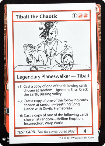 Tibalt the Chaotic [Mystery Booster Playtest Cards] - The Mythic Store | 24h Order Processing