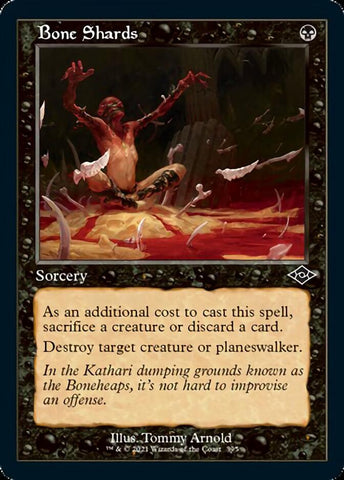 Bone Shards (Retro Foil Etched) [Modern Horizons 2] - The Mythic Store | 24h Order Processing
