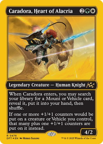 Caradora, Heart of Alacria (First-Place Foil) [Aetherdrift] - The Mythic Store | 24h Order Processing