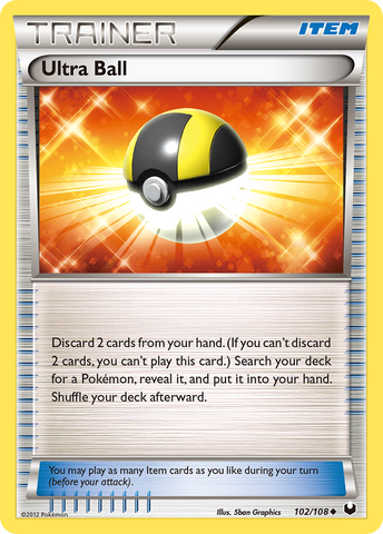 Ultra Ball (102/108) [Black & White: Dark Explorers] - The Mythic Store | 24h Order Processing