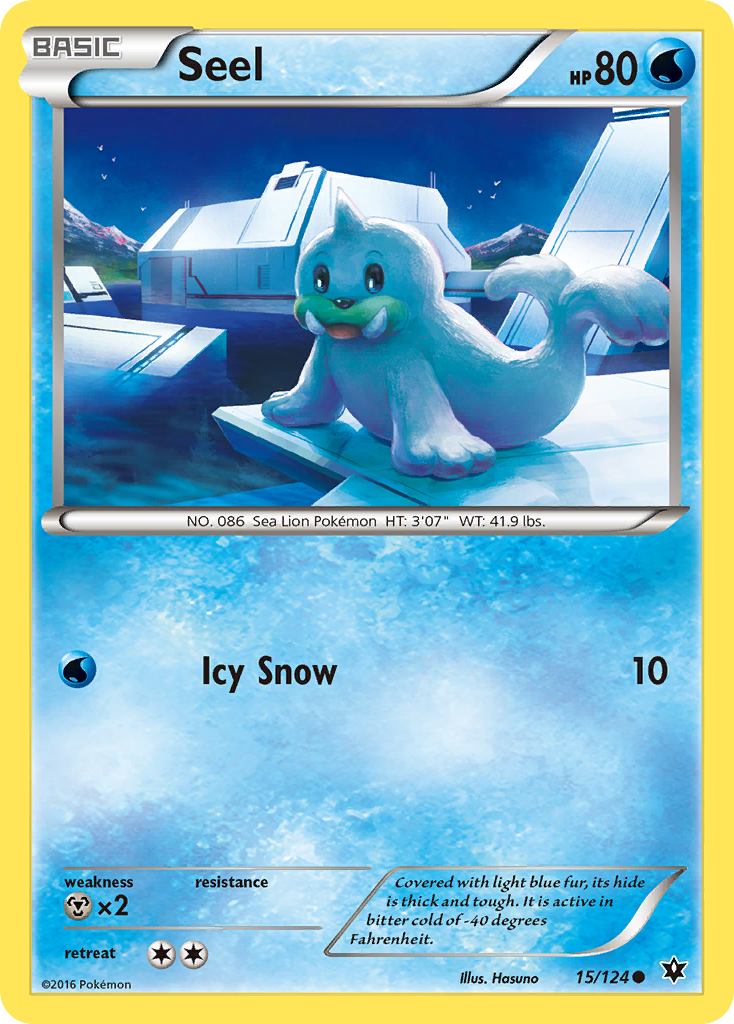 Seel (15/124) [XY: Fates Collide] - The Mythic Store | 24h Order Processing
