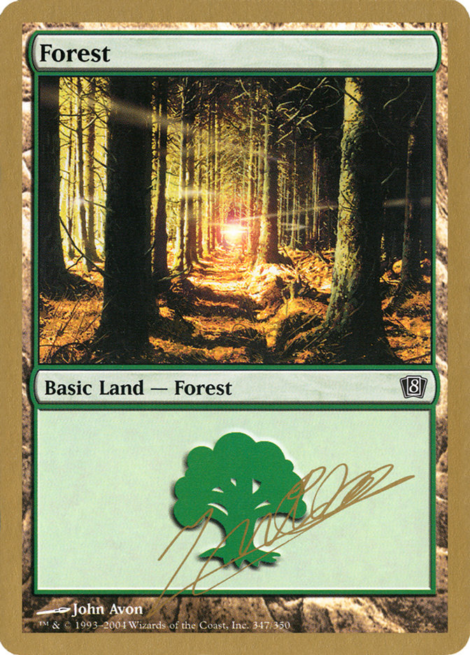 Forest (jn347) (Julien Nuijten) [World Championship Decks 2004] - The Mythic Store | 24h Order Processing