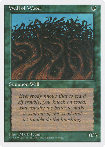 Wall of Wood [Fourth Edition] - The Mythic Store | 24h Order Processing