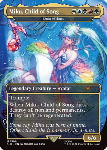 Miku, Child of Song - Child of Alara [Secret Lair Drop Series] - The Mythic Store | 24h Order Processing