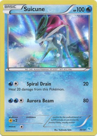 Suicune (30/30) [XY: Trainer Kit 3 - Suicune] - The Mythic Store | 24h Order Processing