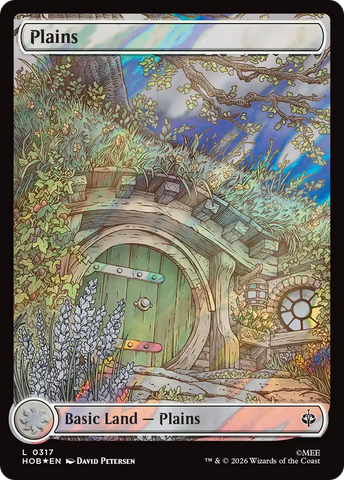 Plains (0317) (Surge Foil) [The Hobbit] - The Mythic Store | 24h Order Processing