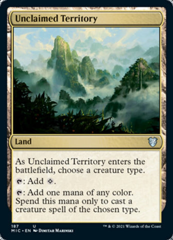 Unclaimed Territory [Innistrad: Midnight Hunt Commander] - The Mythic Store | 24h Order Processing
