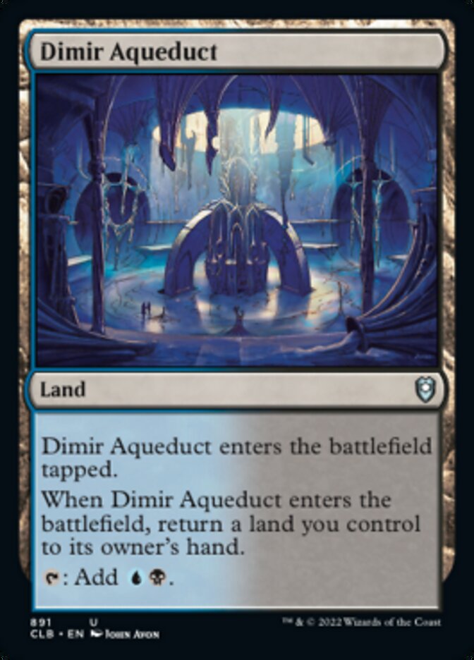 Dimir Aqueduct [Commander Legends: Battle for Baldur's Gate] - The Mythic Store | 24h Order Processing